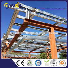(HFW-3) China Moderne große Span Stahl Struktur Gebäude Stahlrahmen